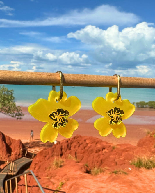 KAPOK FLOWER | STATEMENT HOOP