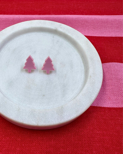 CHRISTMAS TREES | PASTEL PINK | CHRISTMAS COLLECTION