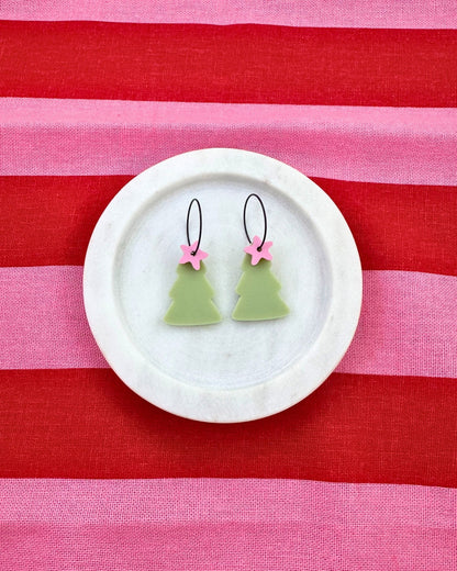 DECK THE MINT TREES | PINK STARS | CHRISTMAS COLLECTION