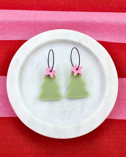 DECK THE MINT TREES | PINK STARS | CHRISTMAS COLLECTION