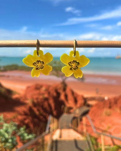 KAPOK FLOWER | STATEMENT HOOP