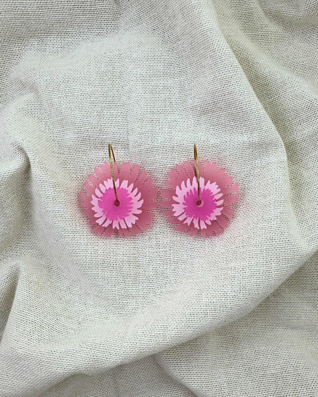 BACHELOR BUTTON | STATEMENT HOOPS