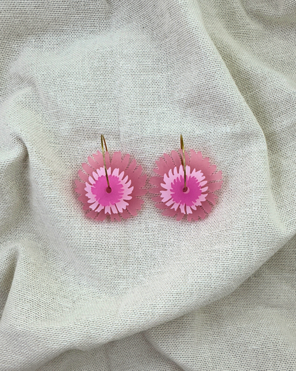 BACHELOR BUTTON | STATEMENT HOOPS