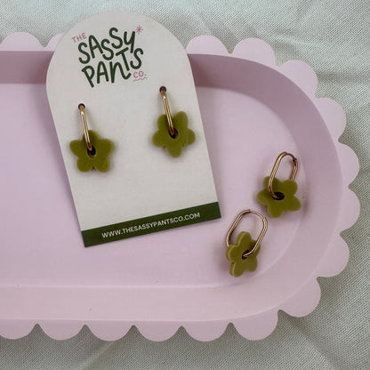 GERTRUDE | KHAKI | HOOPS