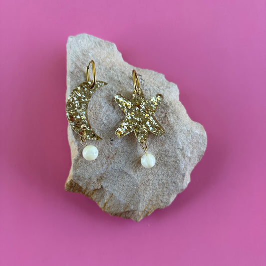 STAR GAZER | STATEMENT HOOPS
