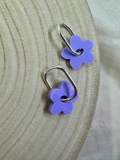 GERTRUDE | PURPLE | HOOPS