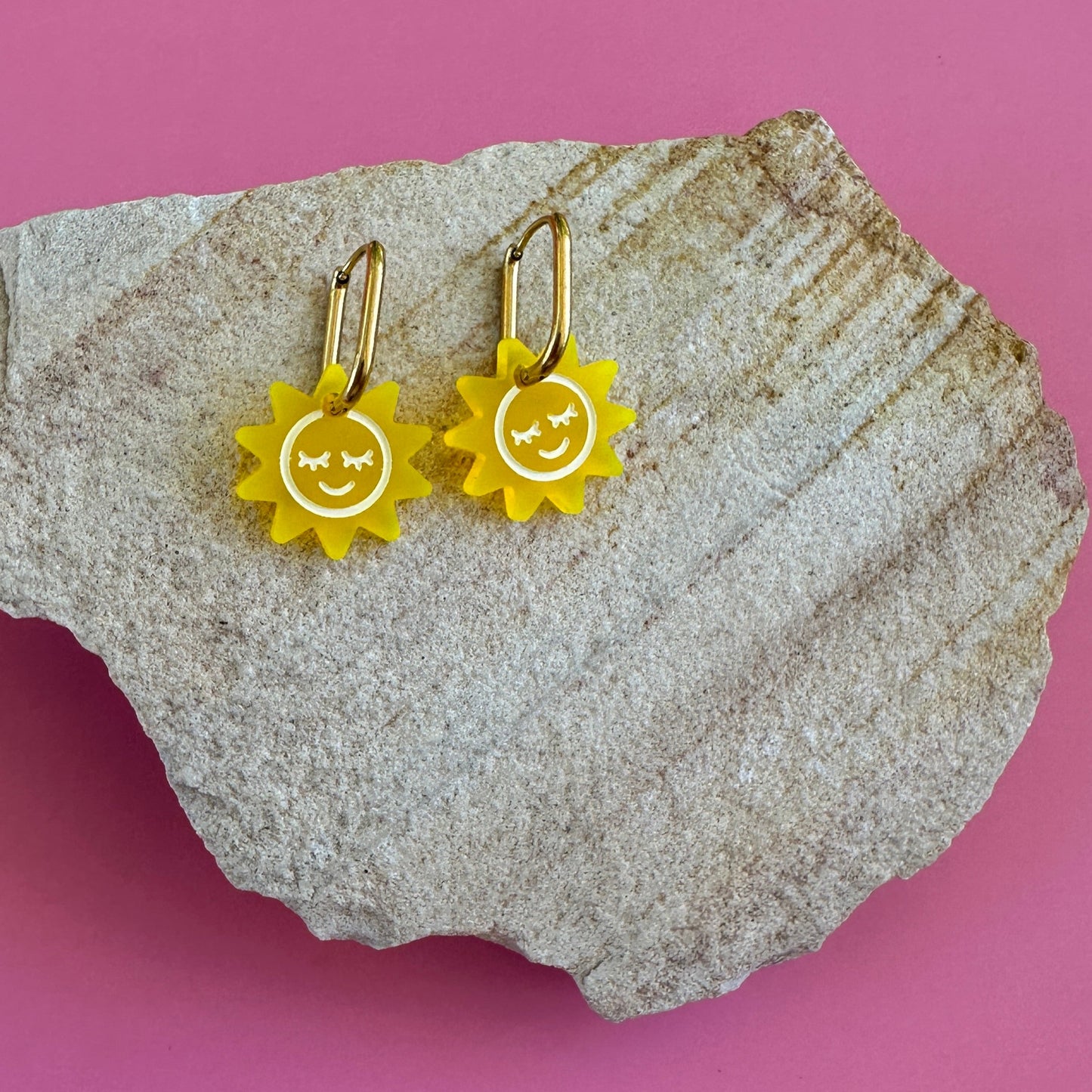 SUN | CHARM HOOPS