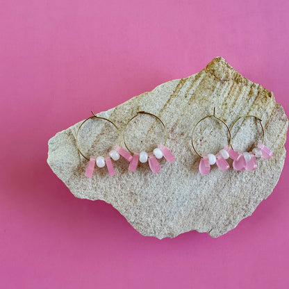 PINKIE | STACKED HOOPS